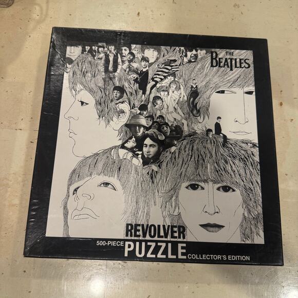 Lot of 2 Beatles Jigsaw Puzzles Revolver Anthology 3 500 Pieces Each - Picture 3 of 11